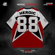 [Free Custom] HEROICLIMITED VINTAGE CHILDREN'S JERSEY STAR 88 - CHILDREN'S JERSEY SERIES NUMBER - RE