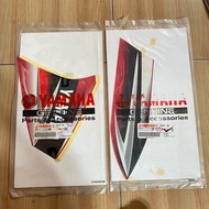 MERAH Outer wing sticker Striping Yamaha jupiter Z 2005 red and whiteKiri Original YGP 5TP-F831Y-E0 