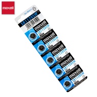 Velashop ถ่านกระดุม ถ่านนาฬิกา Maxell Battery 1.55V แบบแพ๊คละ 5 ก้อน รุ่น SR1120SW SR1120 รหัสเทียบ 