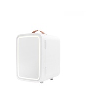 Mini Freezer Mini Fridge Dormitory Portable Small Fridge Single Door Hot and Cold Box Beauty Fridge 