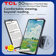 TCL 50 PRO NXTPAPER 5G สมาร์ทโทรศัพท์มือถือสีขาว EReader กล้อง108MP หน้าจอเจาะรู6.8นิ้ว