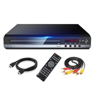 [Limyth]DVD Player 1080P HD Home DVD Player Box for TV All Region Free DVD CD-Disk Player AV-Output 