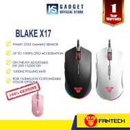 FANTECH X17 BLAKE Professional Wired Gaming Mouse Adjustable 10000 DPI 7 Button Macro Ergonomic Mous