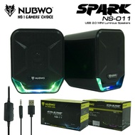 ลำโพง NUBWO SPARK NS-11 ออกแบบมาเพื่อคอเกมส์พร้อมไฟ RGB