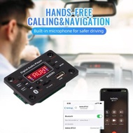 (Dikirim Dari Jakarta) Mp3 Kit Modul Bluetooth versi 5.0 USB AUX Fm Ridio DC 5V 12V Papan Modul Deko