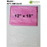 HM Plastic Bag 12"x18" +-300g