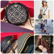 Tory burch 2022新款老花圓餅包