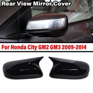 2009-2014 Honda City GM2 GM3 OX Horn Rearview Side Mirror Cover Exterior Wing Door Housing Cap