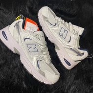 Giày Thể Thao NB530 Xám Bạc - Giày NB530 Kem Hồng Nam Nữ Hàng Cao Cấp Full Size 36-45