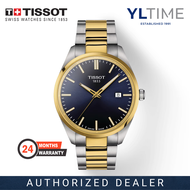 Tissot Gent T1504102204100 PR 100 Blue Dial Two-Tone Stainless Steel Band Quartz Watch