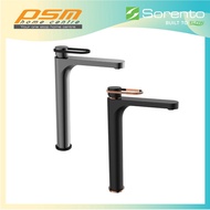 Sorento Solid Brass Material Bathroom High Basin Water Tap SRTWT8303-GMB / SRTWT8303-RG