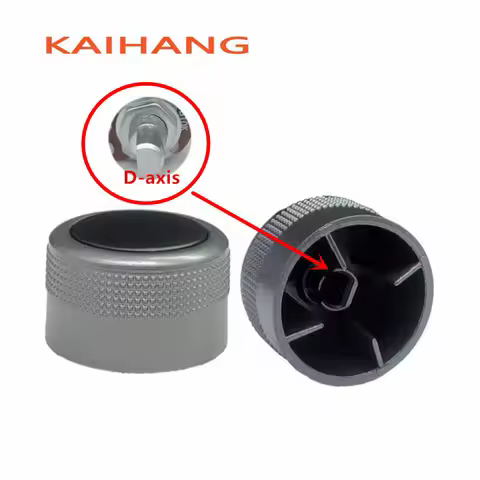 1PCS Modified version Car audio knob cap Diameter 25mm height 18mm D-shaped hole 4.8mm for Toyota La