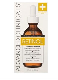 ADVANCED CLINICALS逆齡視黃醇精華，抗皺紋