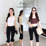NO.6333 Capri Pants Rayon