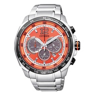 Citizen CA4234-51X Eco-Drive Stainless Steel Orange Dial with Chronograph Sport Men's Watch
