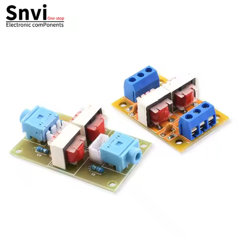 Snvi Stereo Audio Isolator Ground Loop Noise Filter 3.5mm Jack Terminal Anti Interference Hum Elimin