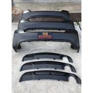 1 type r pp civic fd belakang bumper fit for honda civic fd1 fd2 replace upgrade performance look pp