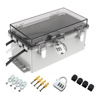 yunhaoSK-IP66 Waterproof Extension Cord Cover Outdoor Electrical Box Outlet Plug 9" X5" X4.3"