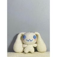Crochet Cinnamoroll Keychain