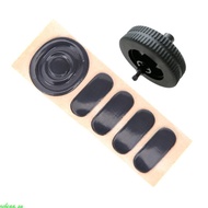 zebeaa. Black Mouse Wheel with Skates Glides Feet Pad for G304 G305