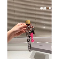 Rodeo Bag Keychain New Style Ladies Bag This Season Heavy Hourglass Crocodile Pattern Hourglass Bag 