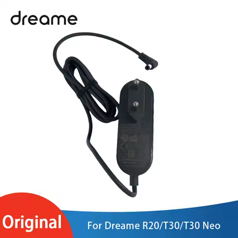Power Adapter with EU plug for Dreame Wireless Hand Held Vacuum Cleaner Dreame R20/T30/T30 Neo Charg