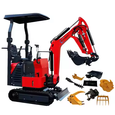 Mini Excavator 1 ton 1.2 ton Free Shipping Mini Hydraulic Excavator Chinese Micro Digger minibagger 