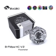 Bykski B-FMpa-HC-V2 Flow Indicator - Frosted w/ 5v Addressable ARGB (RBW)
