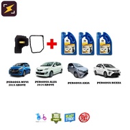 GENUINE PERODUA ATF SP3 (3LITER) + GEARBOX AUTO FILTER SET FOR PERODUA MYVI 2015 ABOVE / ALZA 2014 ABOVE / AXIA / BEZZA