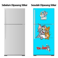 Tom motif 2-door Refrigerator Sticker