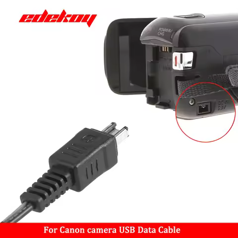 CA-110 USB Power Adapter Charging Data Cable for Canon Camera CA-110E Camera LEGRIA VIXIA Mini X