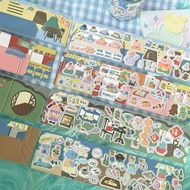 【coloryeah】第九彈 原創手帳 切膜膠帶