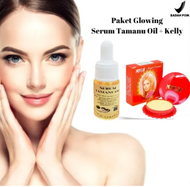 PAKET HEMAT KELLY & TAMANU OIL/CREAM /SERUM/KELLY CREAM/TAMANU OIL PAKET GLOWING SERUM TAMANU OIL GL