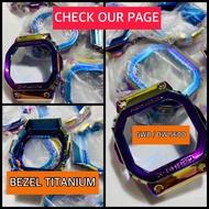 DW5600 / GWB5600 BEZEL STEEL TITANIUM