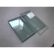 Set of 5 self-adhesive fish tank glass panels (D36xW19xH20) for mini aquarium aquarium