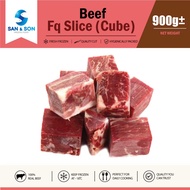 Frozen Beef FQ Slice (cube) 900GM± per packet