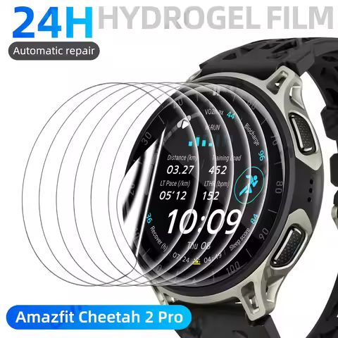 Screen Protector for Amazfit Cheetah 2 Pro Flexible Soft Full Coverage Protection Film for Amazfit C