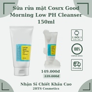 Cosrx Facial Cleanser 150ml - Genuine - COSRX Low pH Good Morning Cleanser - Gentle, Deep Cleansing, Prevent Acne