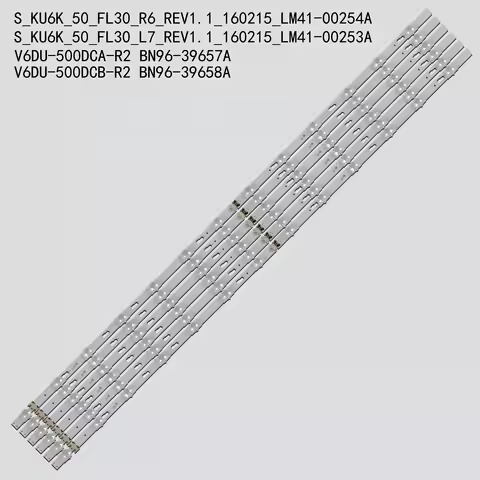 LED Backlight strip For UN50KU6300 UE50KU6000 50"TV S_KU6K_50_FL30_L7 R6 LM41-00253A LM41-00254A BN9