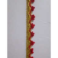 GDS117 Gold Lace Ready Stock , 1 meter