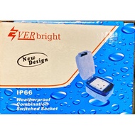 Everbright Weatherproof Switch Socket IP66
