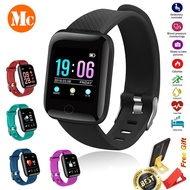 116 Plus Smart Watch Large Screen Waterproof Smart Band Blood Pressure Fitness Tracker