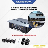 CARSTOM x Steelmate S23 PRO/MT11/CM01/CM01E Solar Powered External or Internal Tire Pressure Monitor