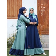 Abaya D daily Gardenia bordir bahan toyobo Dannis Collection