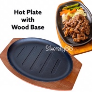 Hot Plates Sizzling Teppanyaki korean bbq Grill Pan