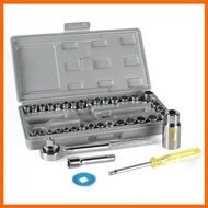40pcs Socket Set Box Socket Set Hand Tools Spanner Ratchet Socket Set Spanner Set Sepana Set Spana S
