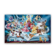Ready Stock Disney Cartoon Protagonist Jigsaw Puzzles, 3005001000 Pieces of Wooden Puzzles, Brain Toys, Mind Game - Pt53 1000 Pcs Jigsaw Puzzle Adult Puzzle
