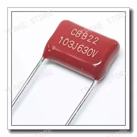 10pcs CBB22 103J630V 630V103J P10 Foot distance 10mm 10nF 0.01UF 630V Metallized Polypropylene Film 
