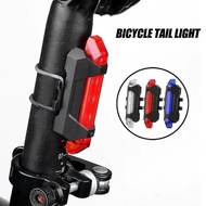 Bicycle Riding Tail Lights Rechargeable Bicycle Tail Road Lights Bike Warning Mountain Lights A0H5