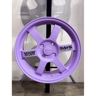 [1 SET] RAYS TE37 15X6.5jj ET40 PCD100